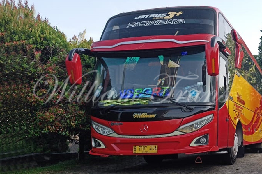 Big Bus Pariwisata William Ke Lampung