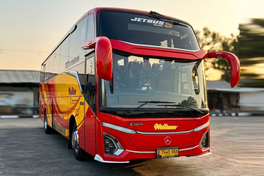 Hawa Adem Kebun Teh & Curug Eksotis: Sewa Big Bus William Trans ke Subang