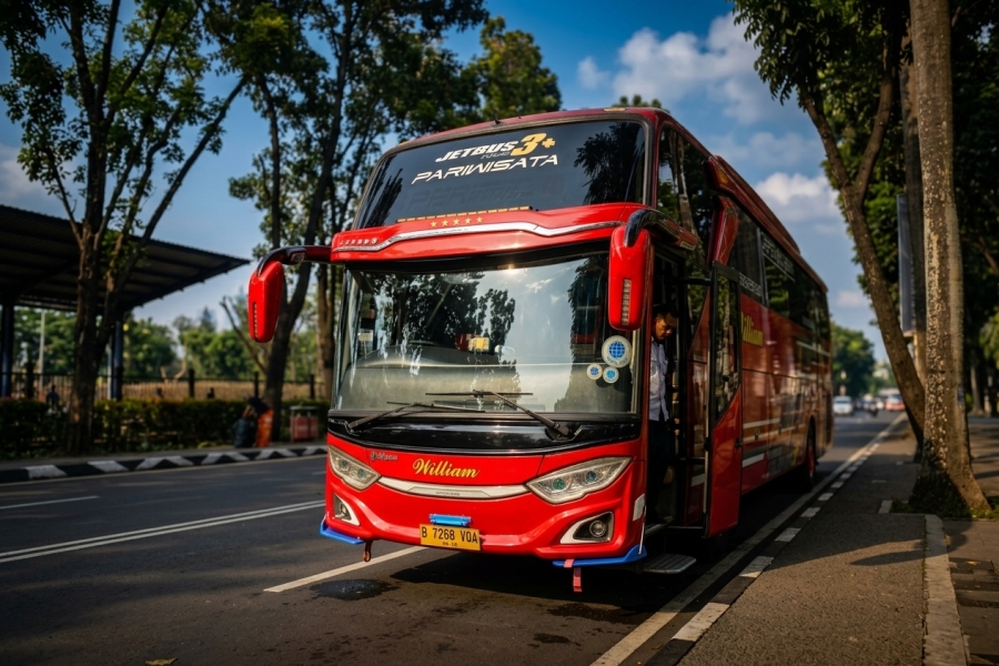 Sewa Big Bus Pariwisata Jakarta Selatan William Trans untuk Wisata Dalam Kota